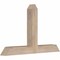 Ekena Millwork Portland Smooth Timber Gable Bracket, Douglas Fir, 36"W x 23"H x 3 1/2"D x 3 1/2"F, 15/12 Pitch GBW036X23X0404POR00SDF - alternate 4